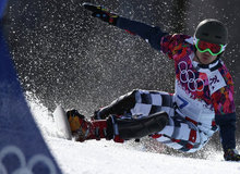 Сноубордисты Вик Уайлд и Алена Заварзина принесли России "золото" и "бронзу" в параллельном гигантском слаломе